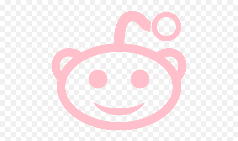 Pink Reddit Icon - Pink Reddit Icon Emoji,Reddit Logo