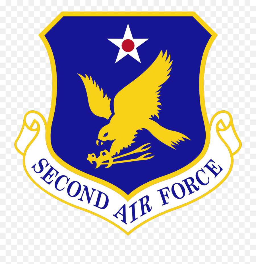 Air Forces Africa Transparent Png - Second Air Force Emblem Emoji,Force Logo