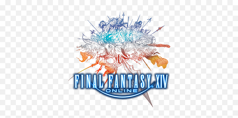 Download Play Ff Xiv - Logo Final Fantasy Xiv Emoji,Final Fantasy Logo