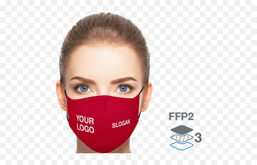 Customized Face Masks - Custom Face Mask Emoji,Custom Logo Face Mask