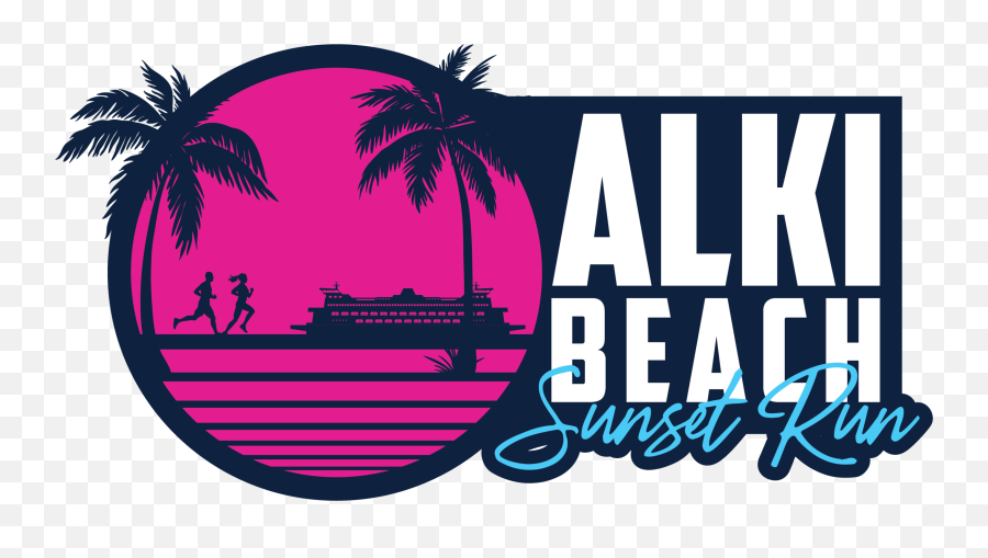 Alki Beach Sunset Run U2014 Fizz Events Nw - Medicine Company Emoji,Run Logo