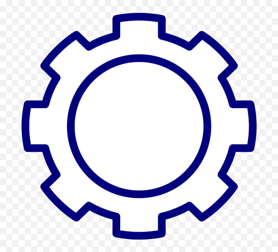 Blue Gear Clip Art At Clker - Ajax Loading Gif Png Emoji,Gear Clipart