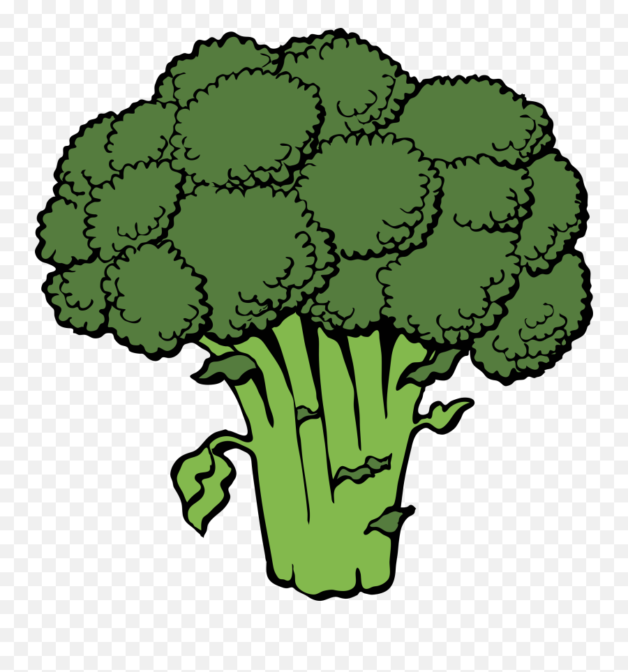 Vegetable Clip Art - Cartoon Clipart Broccoli Emoji,Vegetables Clipart