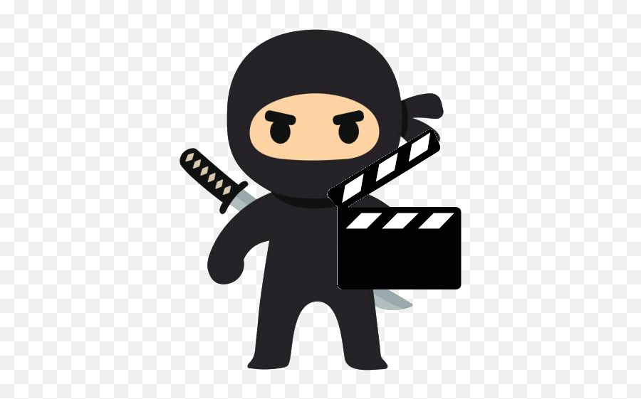 Highlight Ninja - Pillow Cover Drawing Easy Emoji,Clapboard Clipart