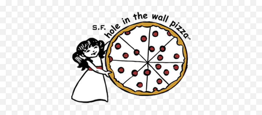 Sf Hole In The Wall Pizza Emoji,Hole In Wall Png