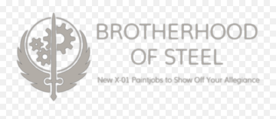 Brotherhood Of Steel Paintjobs For X - Horizontal Emoji,Brotherhood Of Steel Logo