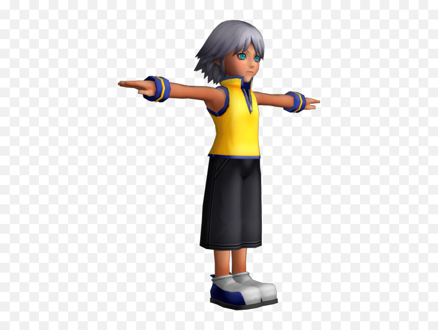 Playstation 2 - Kingdom Hearts Riku Child The Models Emoji,Riku Png