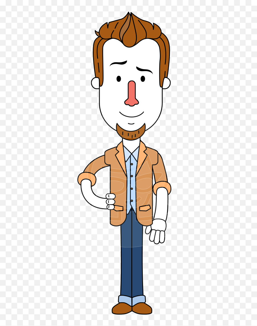 Minimalist Businessman Vector Character Design Graphicmama Emoji,Business Man Clipart