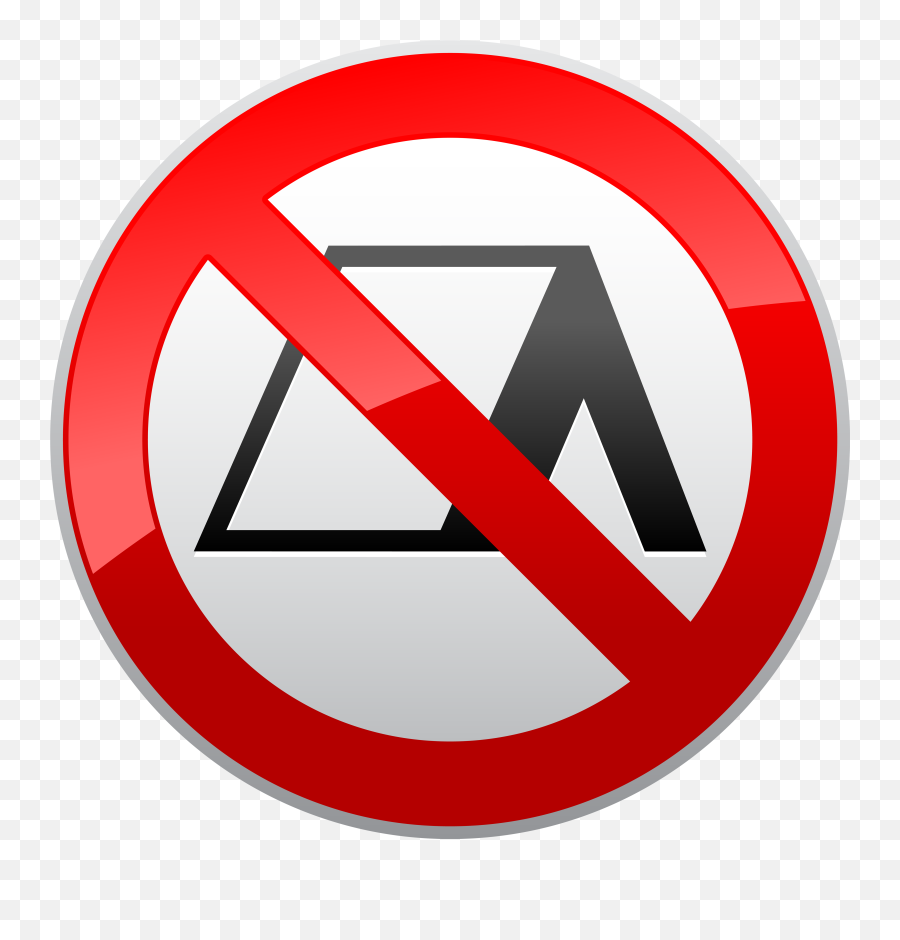 No Laptop Prohibition Sign Png Clipart - No Laptop Clipart Emoji,No Clipart