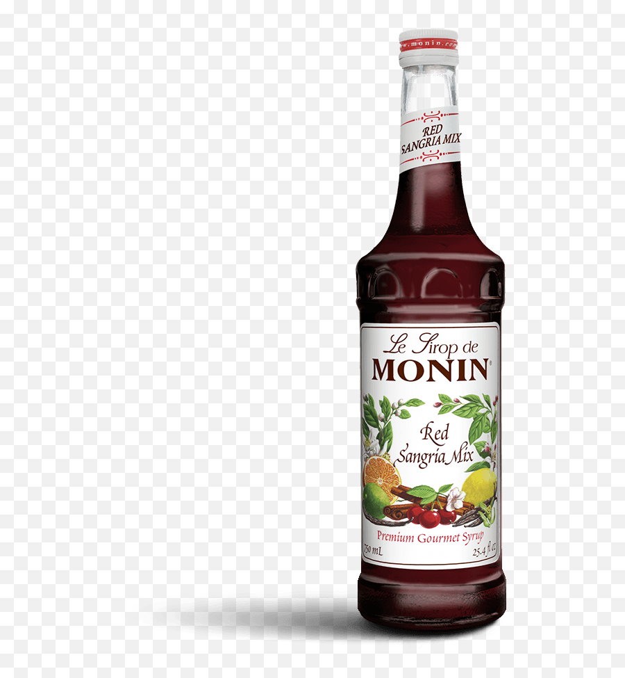 Monin Red Sangria Syrup Emoji,Sangria Png