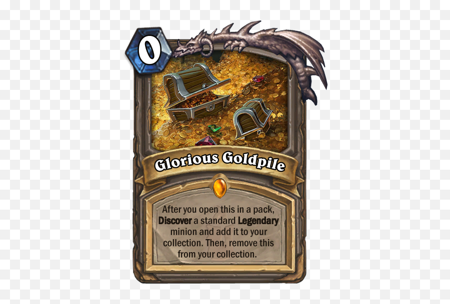 Gold Pile - Hearthstone Fan Made Quests Transparent Png Argus The Unmaker Hearthstone Emoji,Hearthstone Logo
