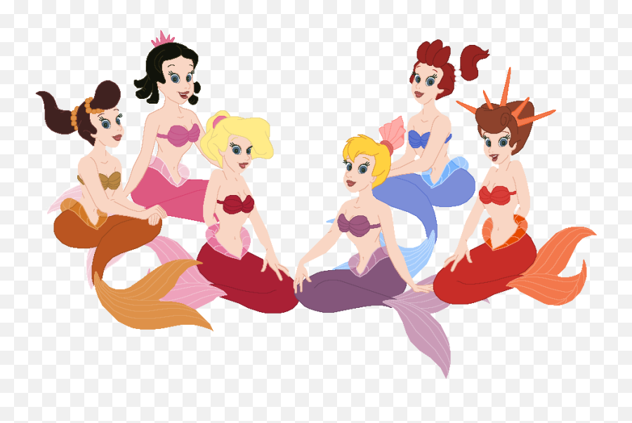 Twins Clipart Sisters Picture 2160514 Twins Clipart Sisters - Little Mermaid Sisters Clipart Emoji,Sister Clipart