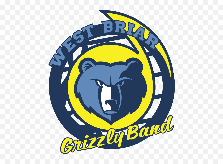 Memphis Grizzlies Teammate Logo Clipart - West Briar Middle School Houston Logo Emoji,Memphis Grizzlies Logo