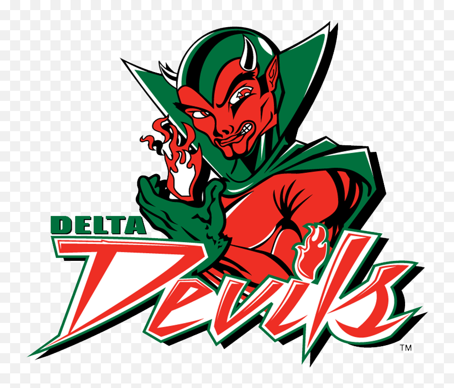 Mvsu Delta Devils Logo And Symbol - Mississippi Valley State Emoji,Devil Logo