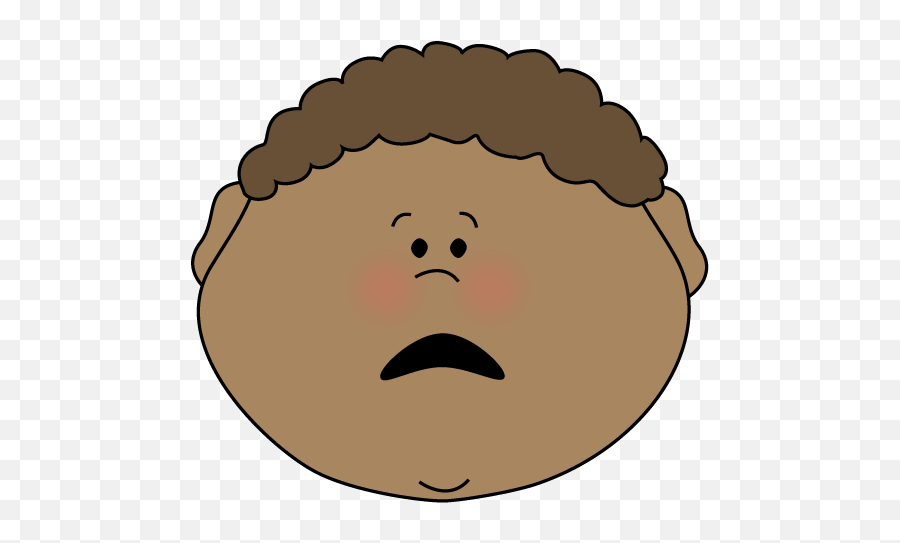 Free Emotions Clip Art From - Kid Angry Face Clipart Emoji,Anxiety Clipart
