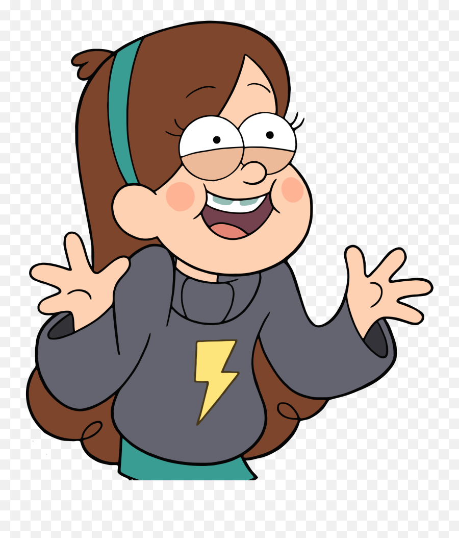 S1e7 Mabel Lightning Bolt Sweater Arms - Gravity Falls Mabel Emoji,Sweater Clipart