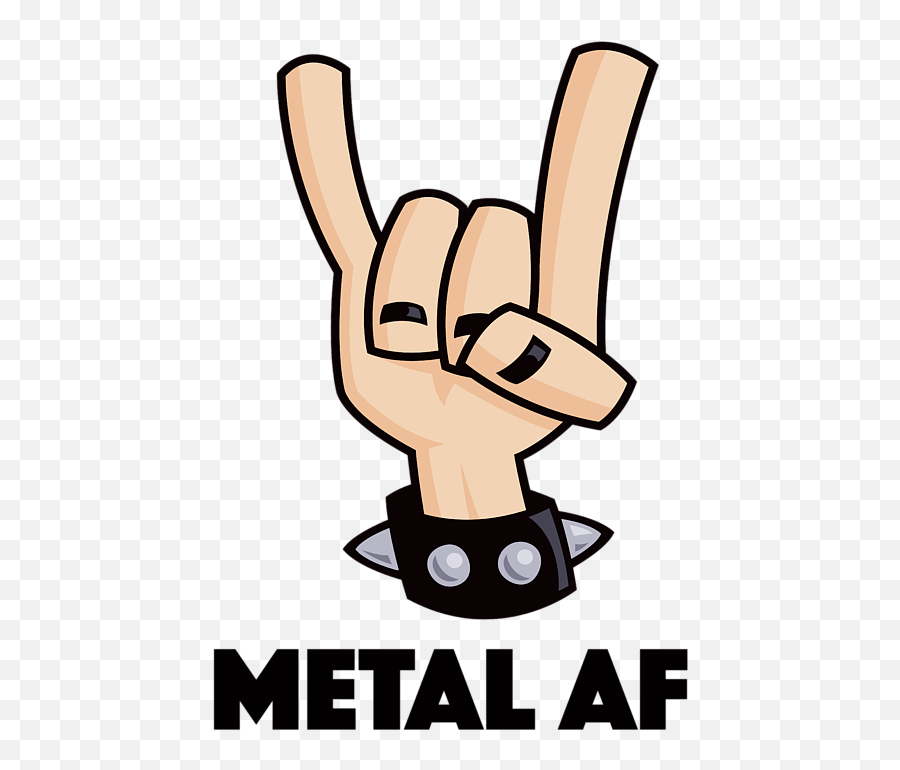 Metal Af Devil Horns Tank Top - Heavy Metal Devil Horns Emoji,Demon Horns Png
