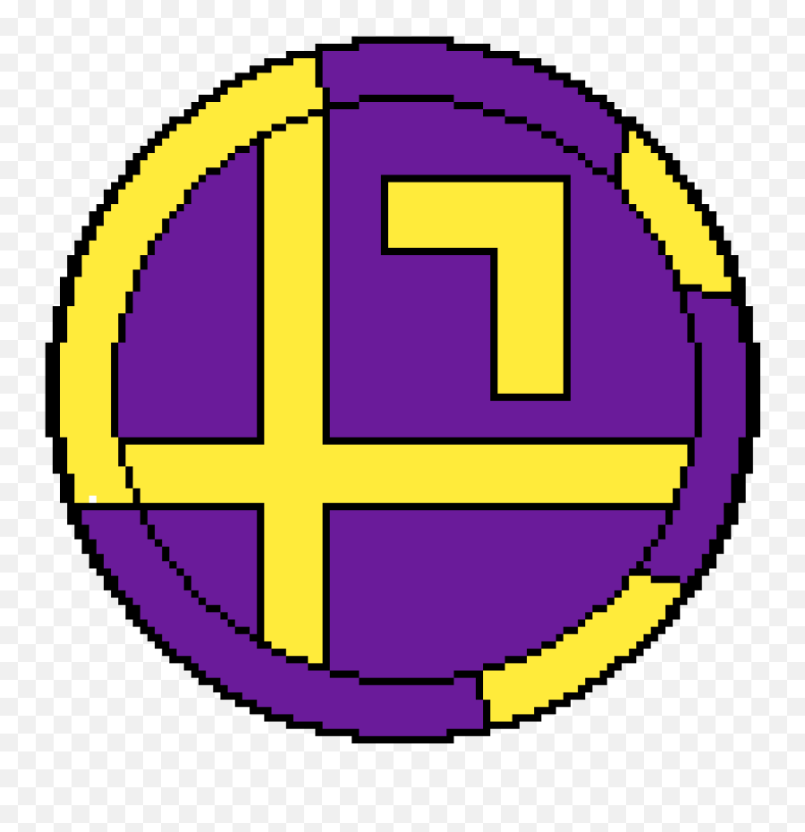 Pixilart - Waluigi Smash Logo By Mikebro1 Vertical Emoji,Smash Logo