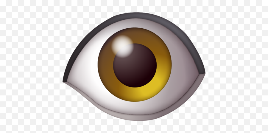 Eye Emoji - Eye Emoji Apple,Eyes Emoji Png