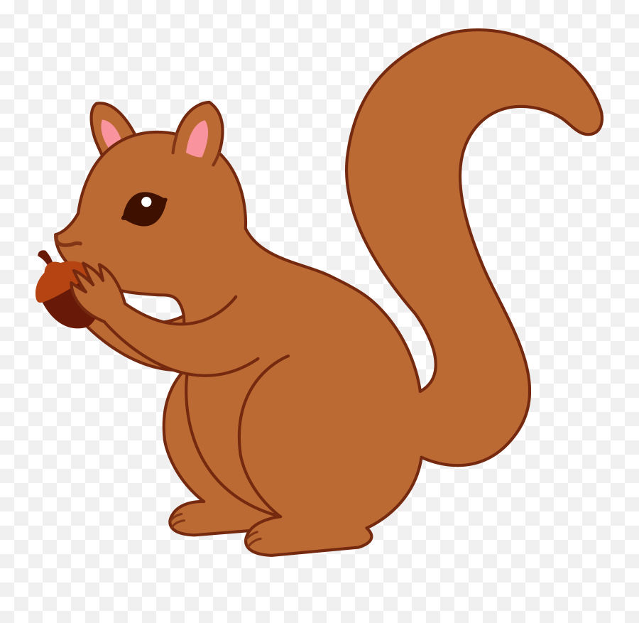 Free Squirrel Clipart Download Free - Squirrel Clipart Emoji,Squirrel Clipart