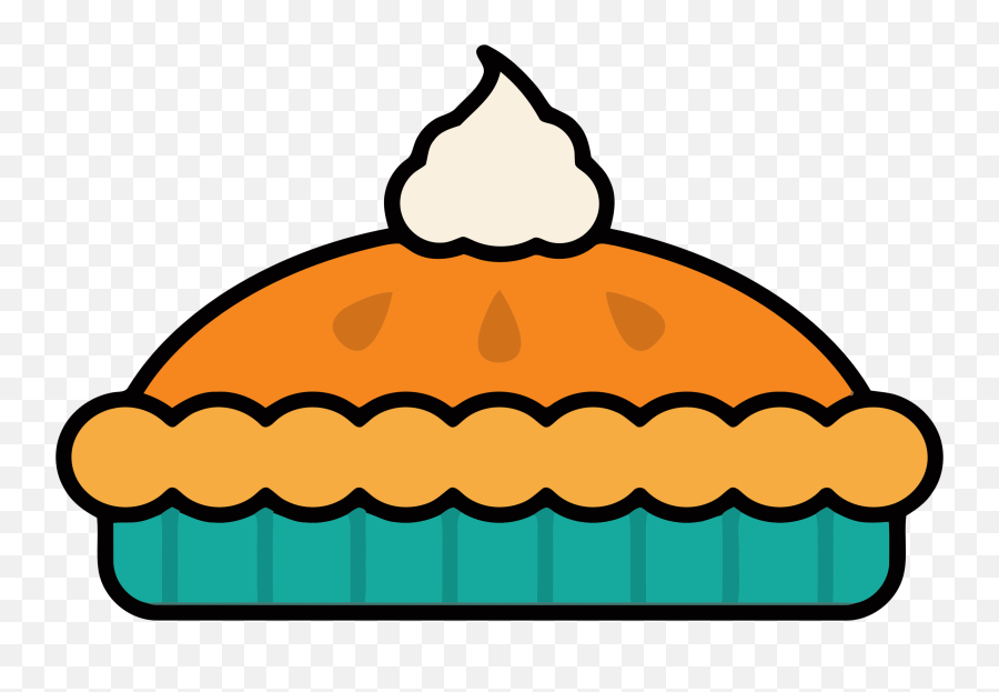 Pie Clipart Whipped Cream Clipart Pie - Transparent Background Pumpkin Pie Clipart Emoji,Pie Clipart