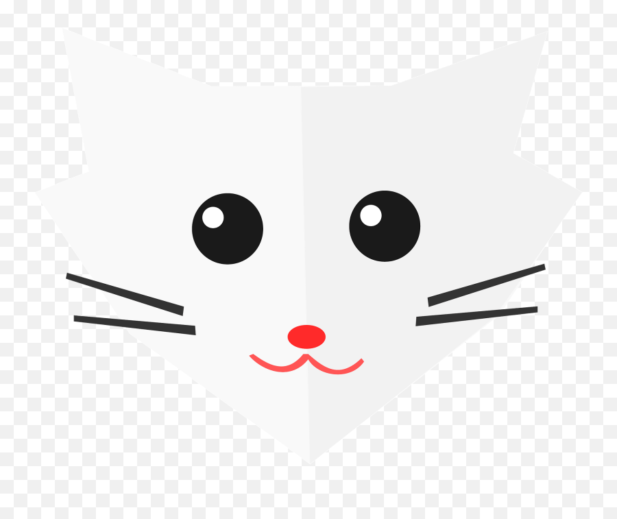 Cute Cat Face Clipart Free Download Transparent Png Creazilla - Dot Emoji,Cat Face Clipart