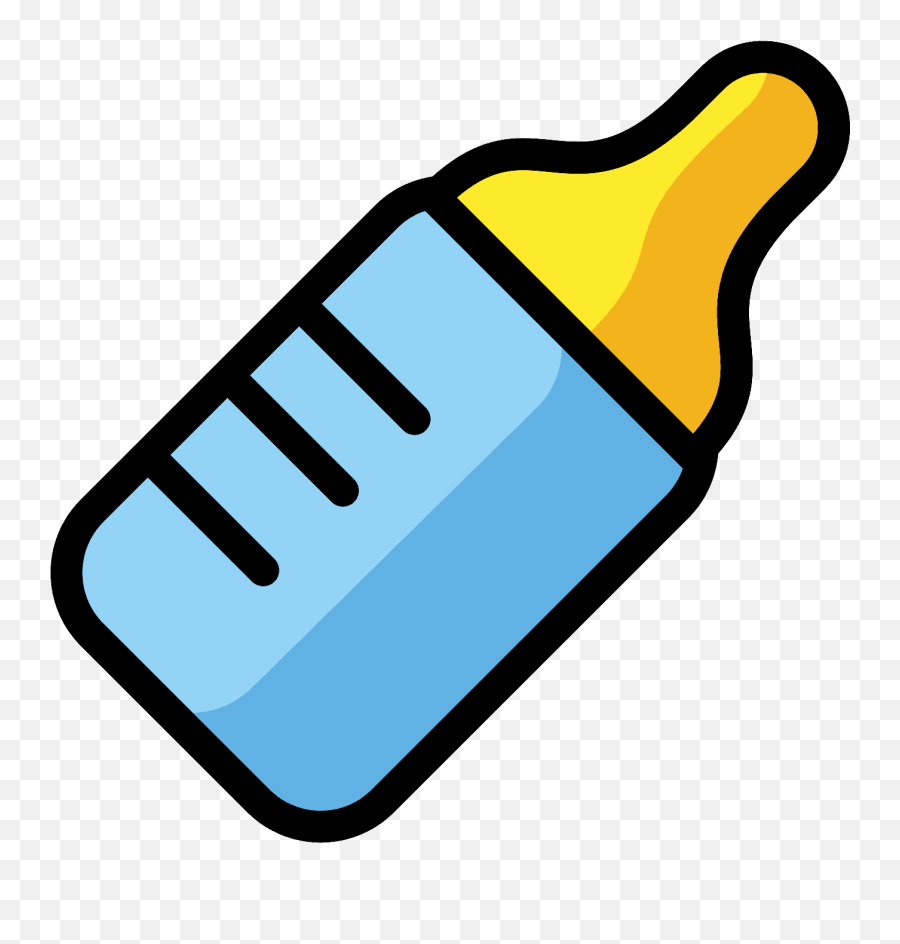 Baby Bottle Emoji Clipart Free Download Transparent Png - Biberon Clipart,Baby Bottle Clipart