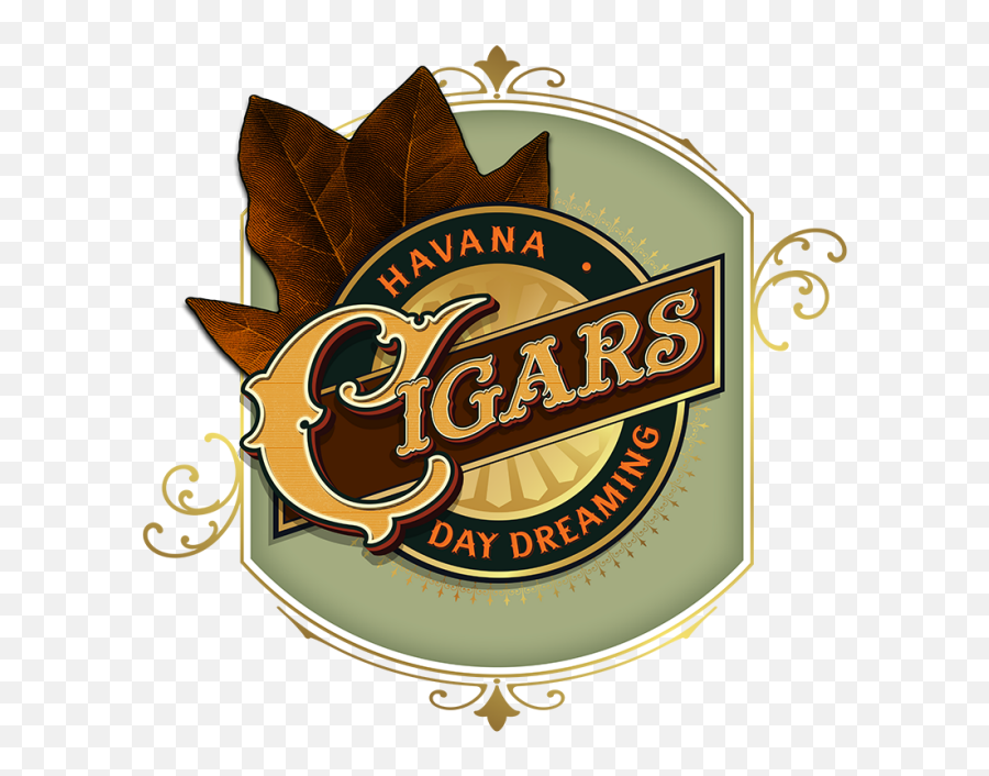 Havana Day Dreaming Cigars Logo - Decorative Emoji,Dreaming Logo