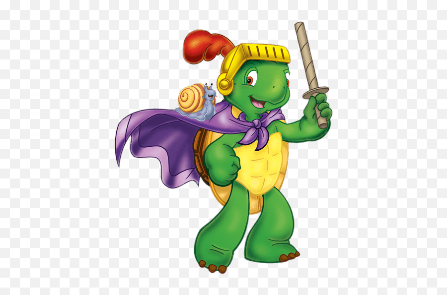 Franklin Dressed As A Knight Transparent Png - Stickpng Franklin The Turtle And Noble Emoji,Clipart Dressed