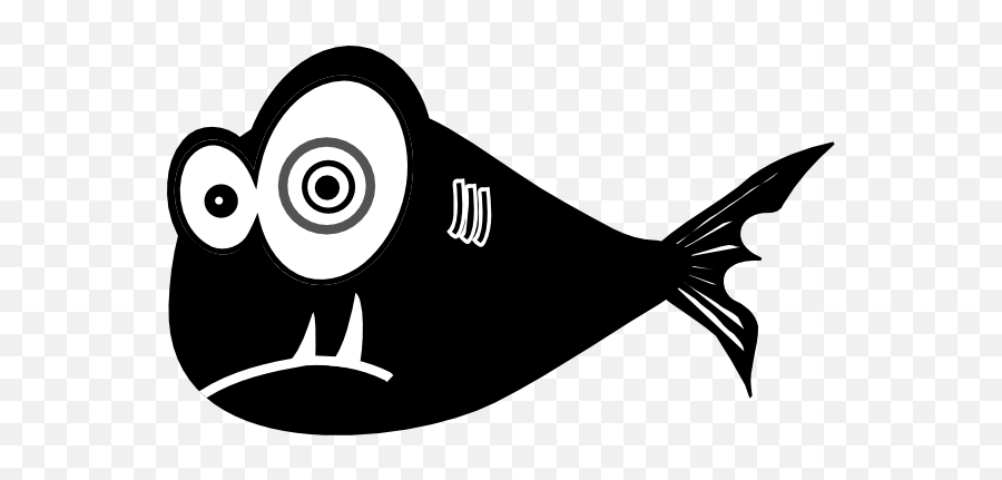 Free Black Fish Cliparts Download Free Clip Art Free Clip - Black Fish Png Cartoon Emoji,Fish Clipart Black And White