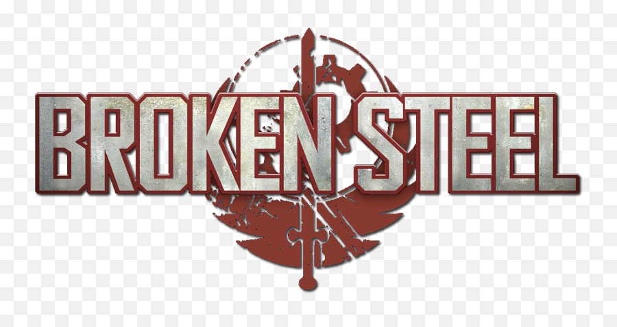 Broken Steel - Fallout 3 Broken Steel Logo Emoji,Brotherhood Of Steel Logo