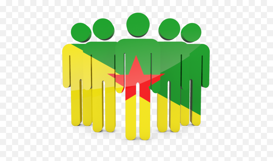 Illustration Of Flag Of French Guiana - Ghana Icon Emoji,Ghana Flag Png