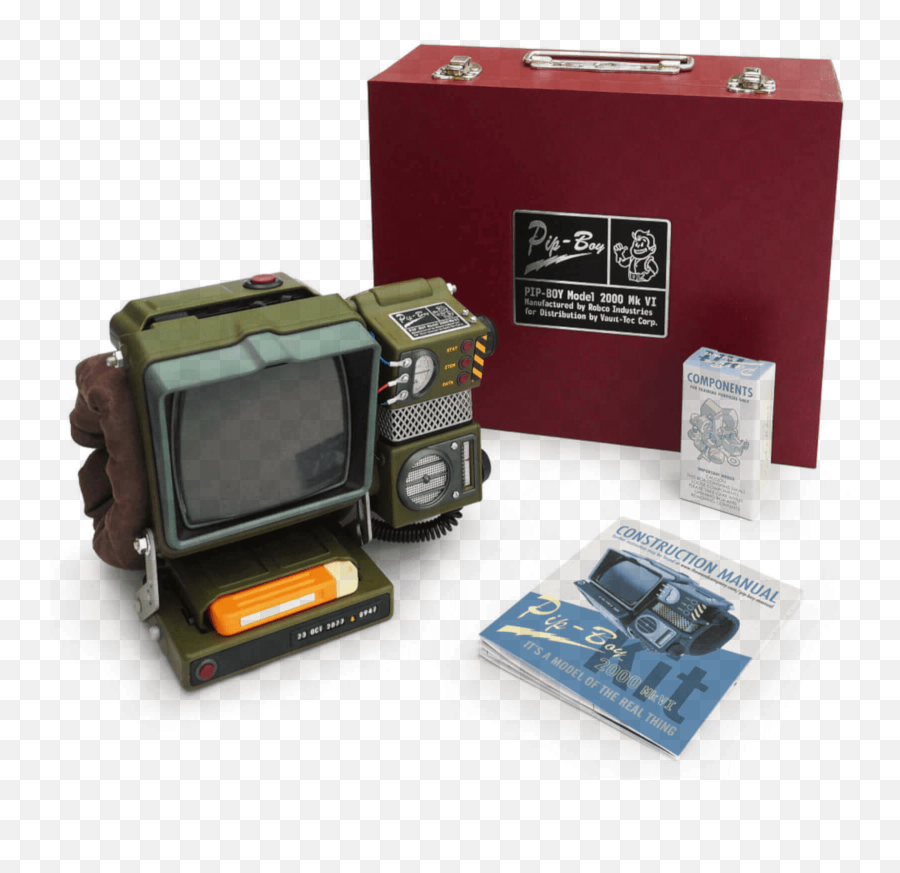 Fallout Pip - Boy 2000 Mk Vi Construction Kit Nerdheim Emoji,Pip Boy Png