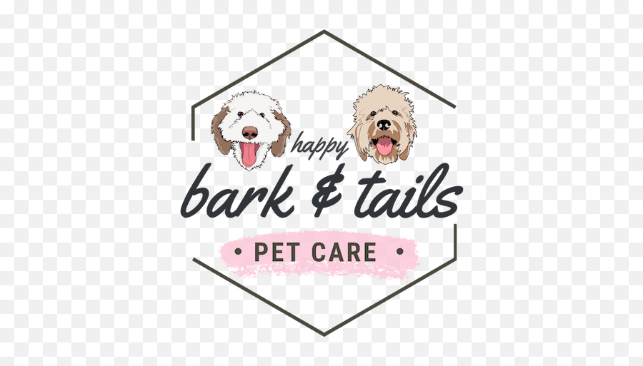 Happy Bark U0026 Tails Pet Care Dog Walking U0026 Wedding Day Pet Emoji,Tails Logo