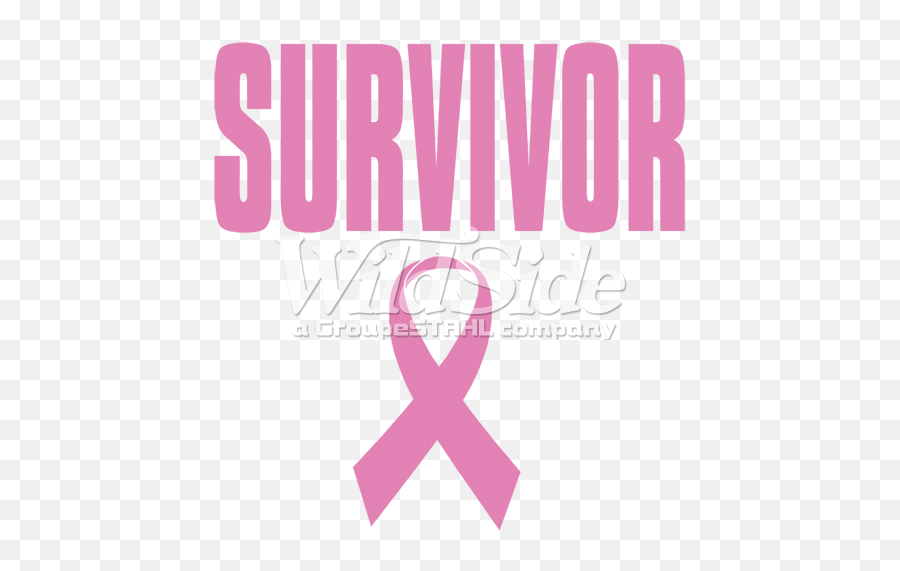 Download Hd Survivor - Pink Ribbon Breast Cancer Survivor Emoji,Survivor Png