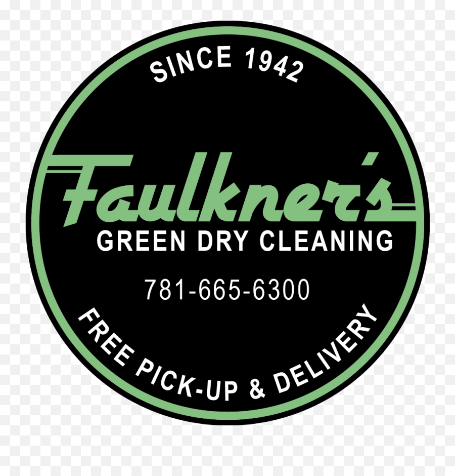 Faulkneru0027s Green Dry Cleaning Emoji,Dry Cleaning Logo