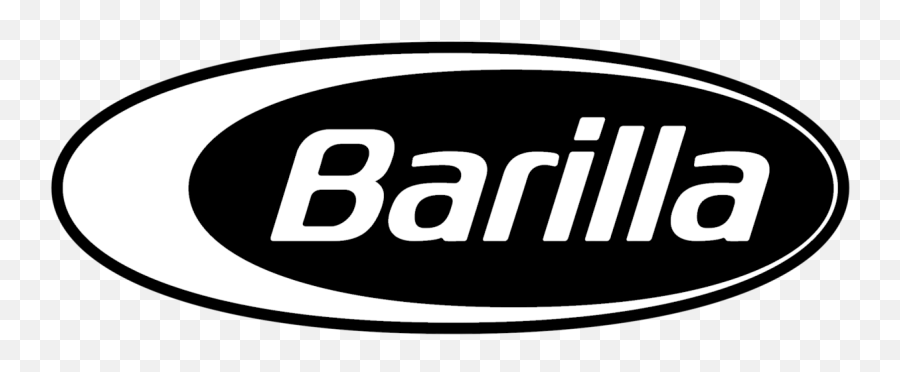 Barilla Logo Black And White - Barilla Emoji,White Logo