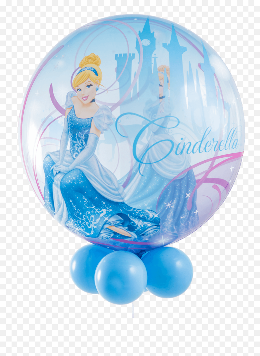 Download Hd Disney Cinderella - Balloon Transparent Png Cinderella Balloon Png Emoji,Cinderella Png