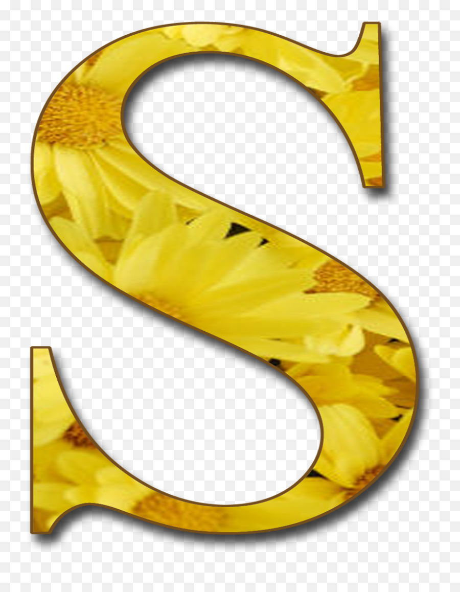 S Letter Png Images - Yellow Letter S Png Emoji,S Png
