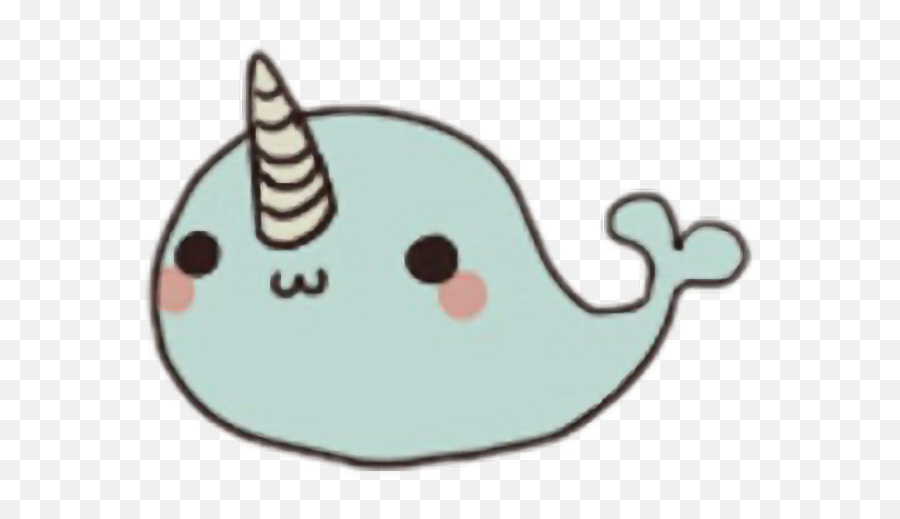 Report Abuse - Cute Narval Emoji,Narwhal Clipart
