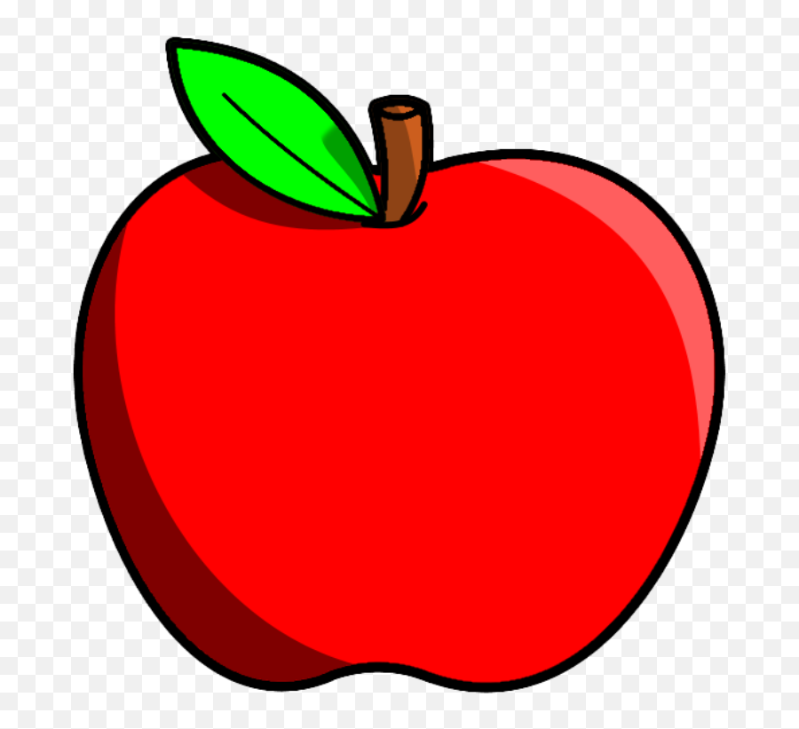 Apple Fruit Clip Art - Transparent Background Apple Clip Art Emoji,Apple Clipart