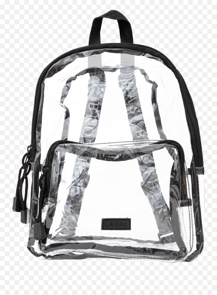 Jonas Brothers X Laval Clear Backpack - Clear Backpack Png Emoji,Transparent Backpack