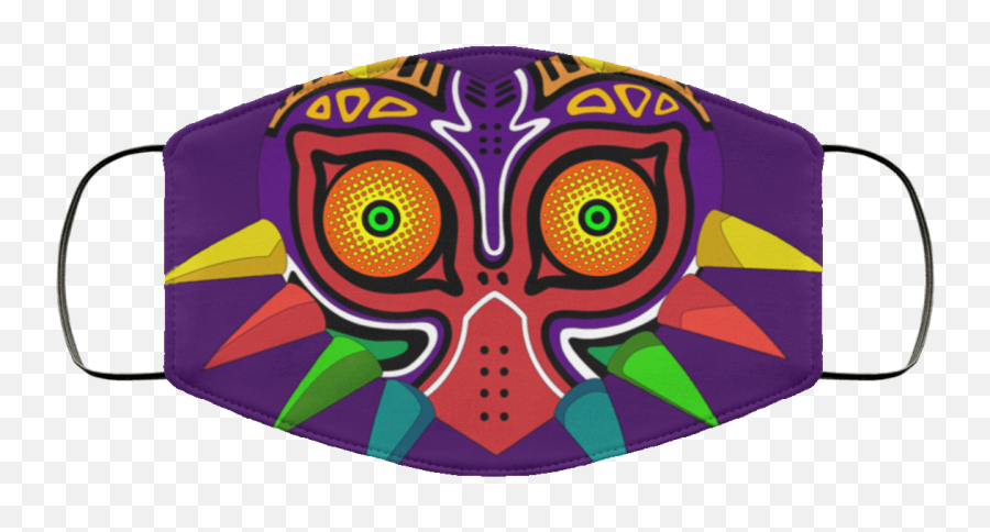 Zelda - Zelda Mask Outline Emoji,Majora's Mask Logo