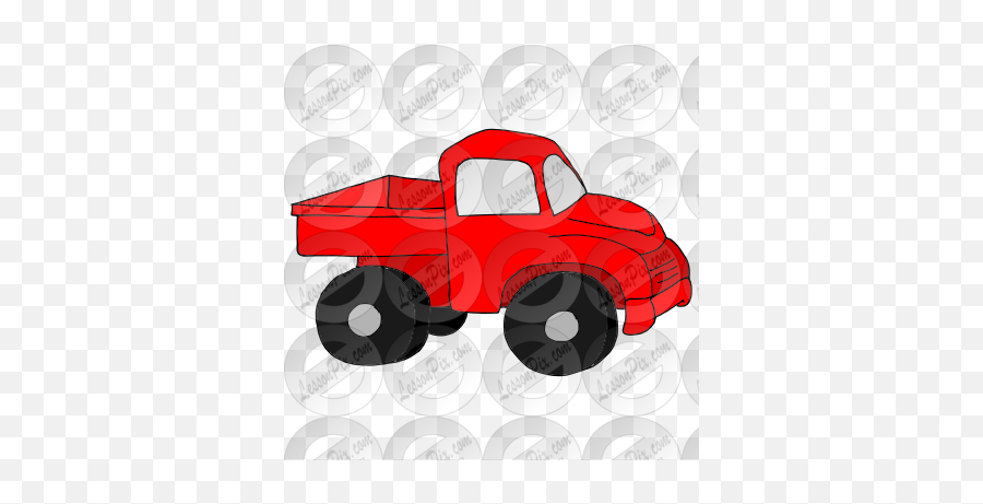 Truck Picture For Classroom Therapy Use - Great Truck Clipart Vehicle Emoji,Monster Truck Clipart