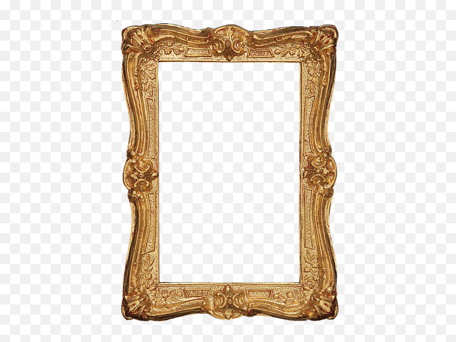 Classic Transparent Frame - Gold Transparent Picture Frames Emoji,Transparent Picture Frame