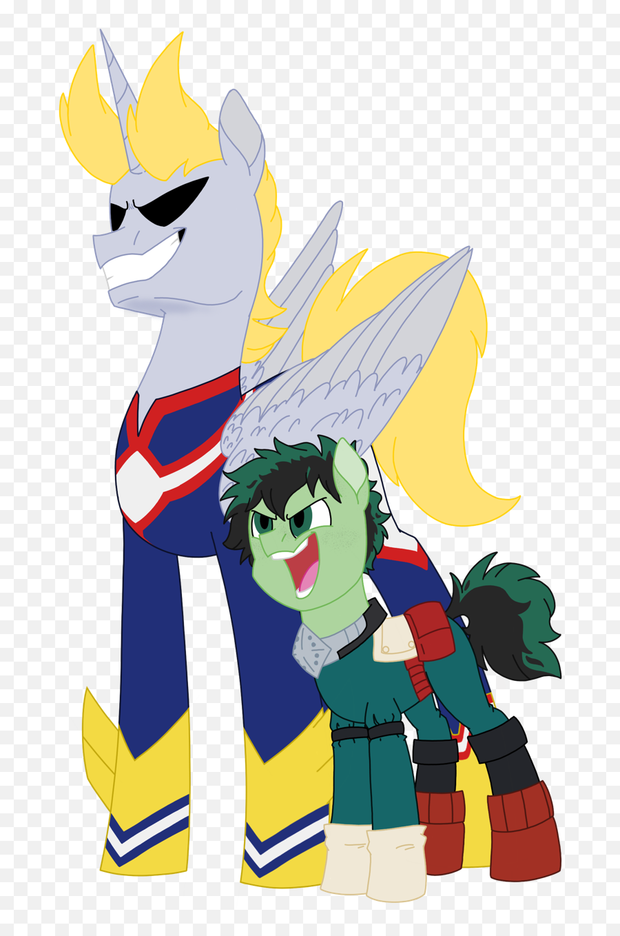 1833250 - Alicorn All Might All Mightu0027s Hero Costume All Might Mlp Emoji,All Might Transparent