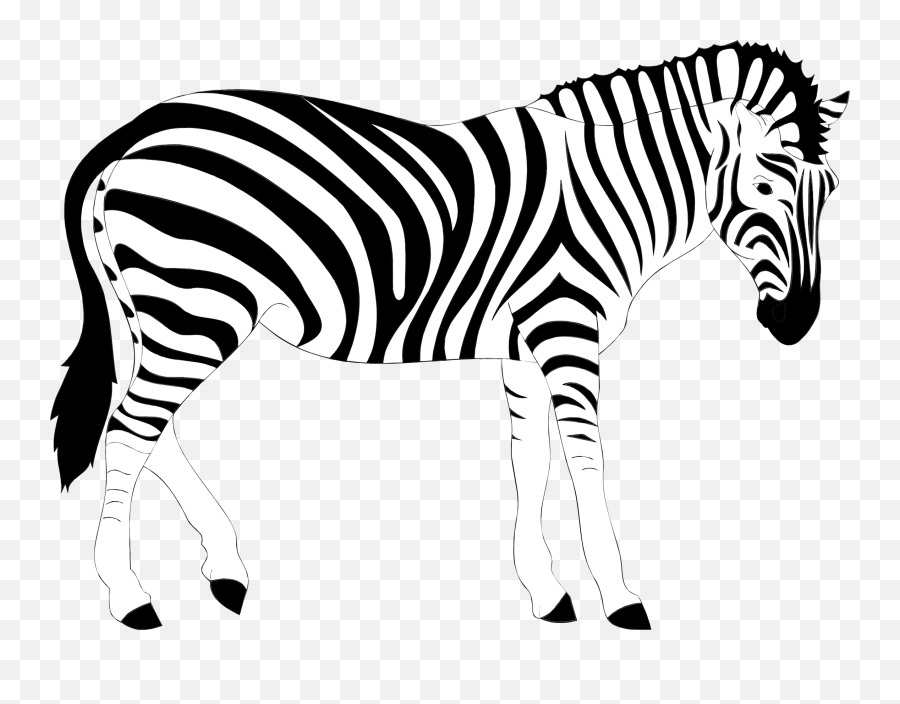 Onlinelabels Clip Art - Clipart Zebra Emoji,Zebra Clipart