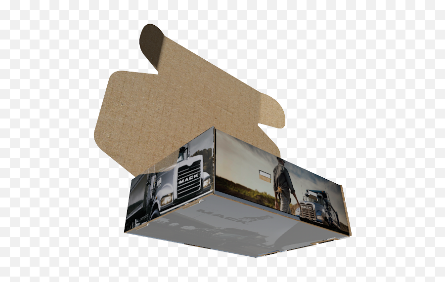 Ces Graphic Media - Mack Truck Cardboard Packaging Emoji,Mack Truck Logo