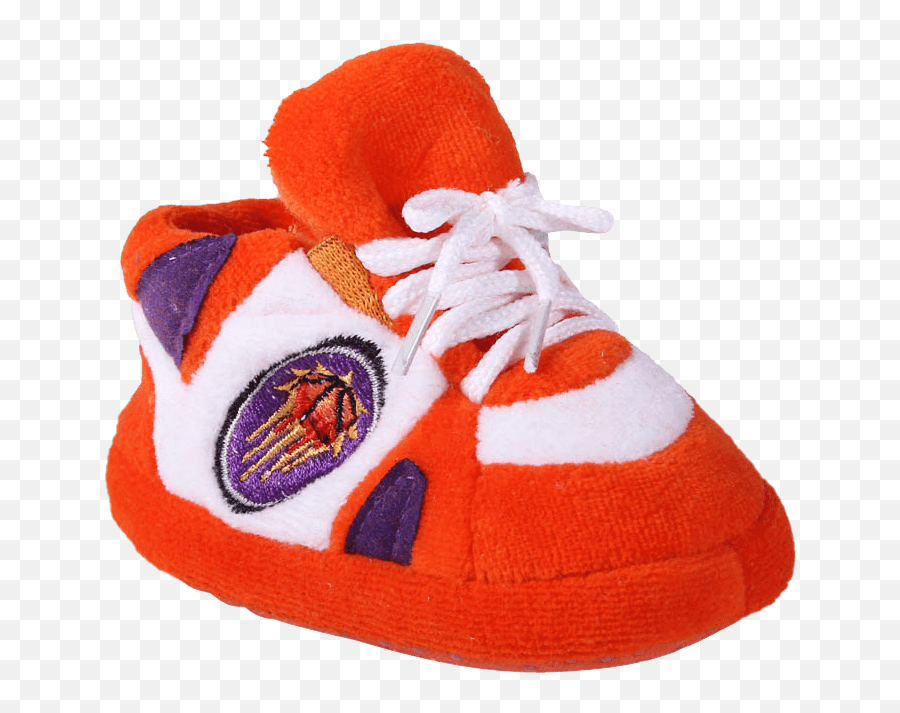 Phoenix Suns Baby Slippers - Lace Up Emoji,Phoenix Suns Logo