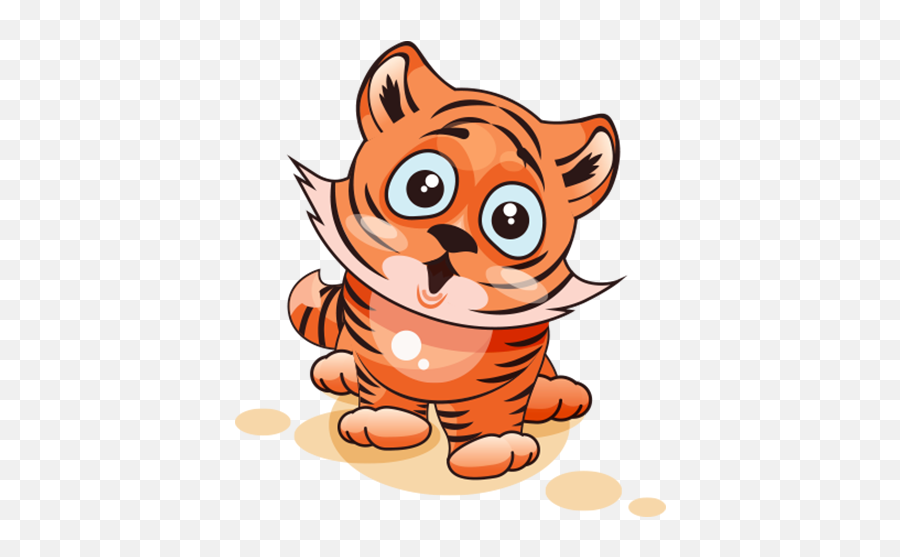 Funny Tiger Stickers For Whatsapp Wastickerapps U2013 Apps On Emoji,Tiger Cub Clipart